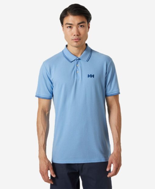 Polos | Men Helly Hansen Genova Polo, Bright Blue 627 Bright Blue