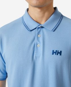 Polos | Men Helly Hansen Genova Polo, Bright Blue 627 Bright Blue