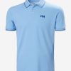 Polos | Men Helly Hansen Genova Polo, Bright Blue 627 Bright Blue