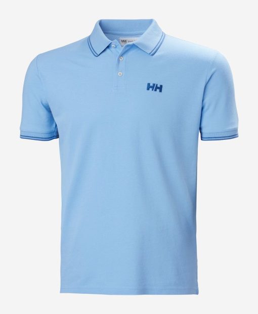 Polos | Men Helly Hansen Genova Polo, Bright Blue 627 Bright Blue