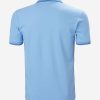 Polos | Men Helly Hansen Genova Polo, Bright Blue 627 Bright Blue