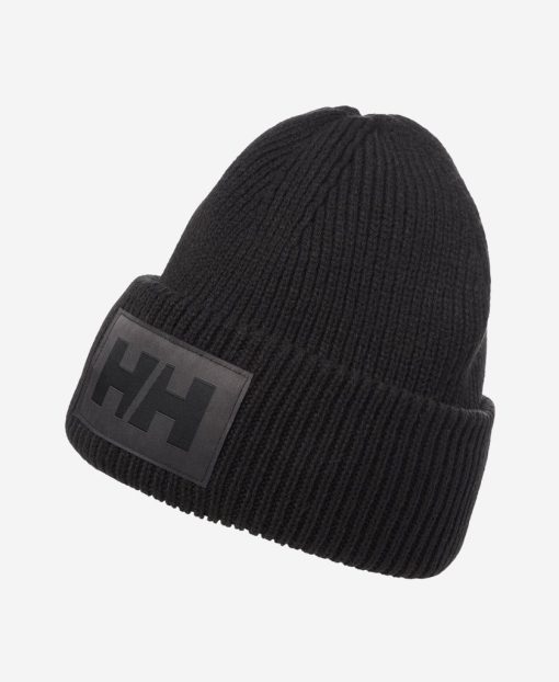 Beanies & Neckwarmers | Men Helly Hansen Hh Box Beanie, Black 990 Black