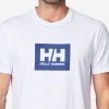 T-Shirts | Men Helly Hansen Hh Box T-Shirt, White 001 White