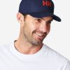 Hats | Women Helly Hansen Hh Core Hat Flexfit, Navy 597 Navy