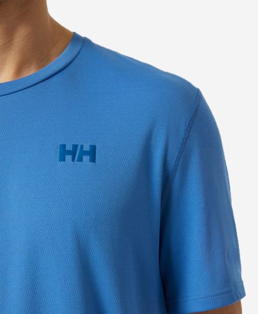 Sun Protection | Men Helly Hansen Hh Lifa Active Solen T-Shirt, Azurite 636 Azurite