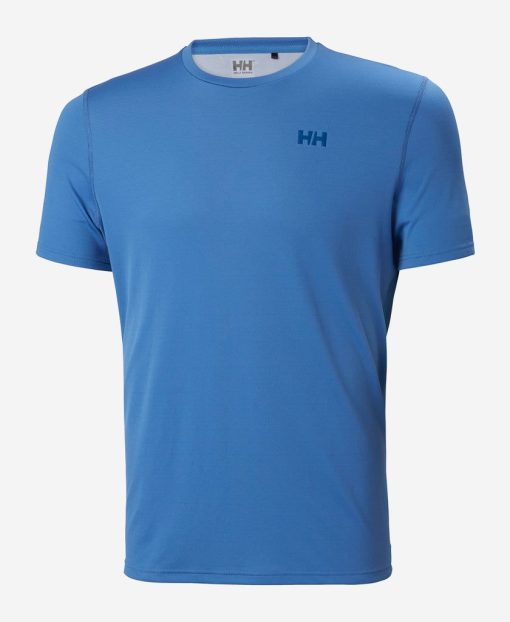 Sun Protection | Men Helly Hansen Hh Lifa Active Solen T-Shirt, Azurite 636 Azurite