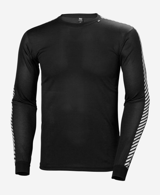 Baselayer Tops | Men Helly Hansen Hh Lifa Stripe Crew, Black