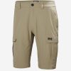 Sailing Shorts | Men Helly Hansen Hh Qd Cargo Shorts Ii, Fallen Rock 720 Fallen Rock