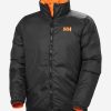 Urban Jackets | Men Helly Hansen Hh Reversible Down Jacket, Poppy Orange 325 Poppy Orang