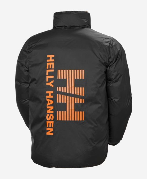 Urban Jackets | Men Helly Hansen Hh Reversible Down Jacket, Poppy Orange 325 Poppy Orang