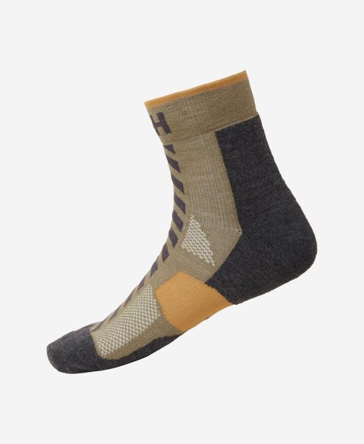 Socks | Men Helly Hansen Hiking Quarter Sock, Aluminum 706 Aluminum