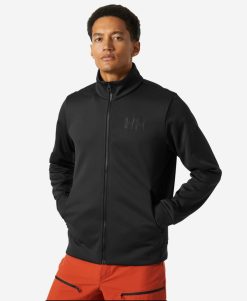 Fleece | Men Helly Hansen Hp Fleece Jacket 2.0, Ebony 980 Ebony