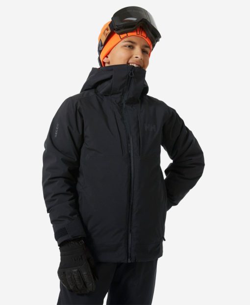 Kids & Jrs Helly Hansen Jr Alpha Jacket, Black 990 Black