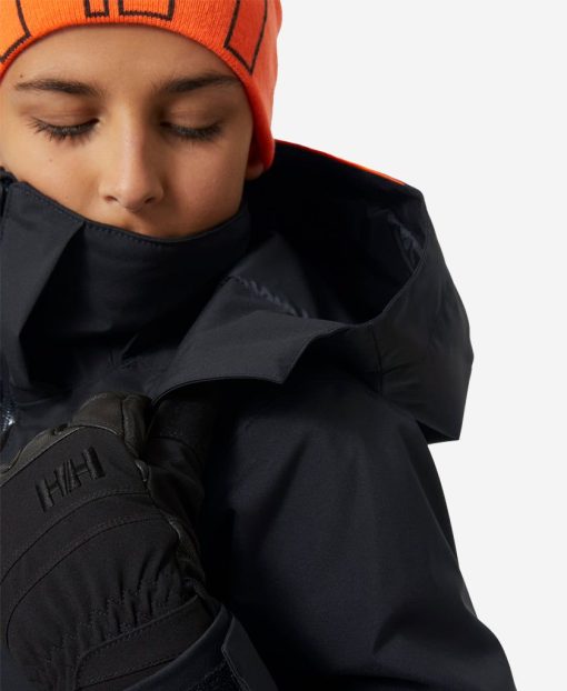 Kids & Jrs Helly Hansen Jr Alpha Jacket, Black 990 Black