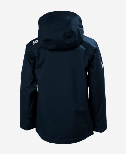 Kids & Jrs Helly Hansen Jr Crew Midlayer Jacket, Navy 597 Navy