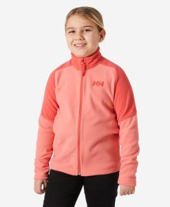 Kids & Jrs Helly Hansen Jr Daybreaker 2.0 Jacket, Coral Almon 066 Coral Almon