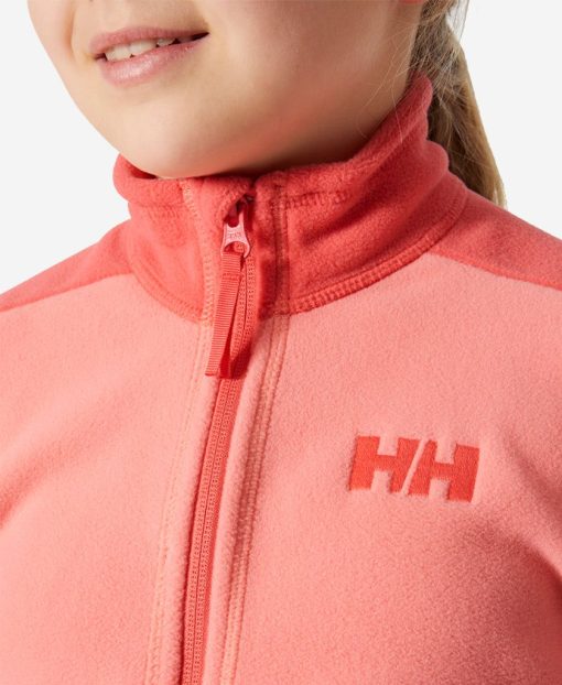 Kids & Jrs Helly Hansen Jr Daybreaker 2.0 Jacket, Coral Almon 066 Coral Almon