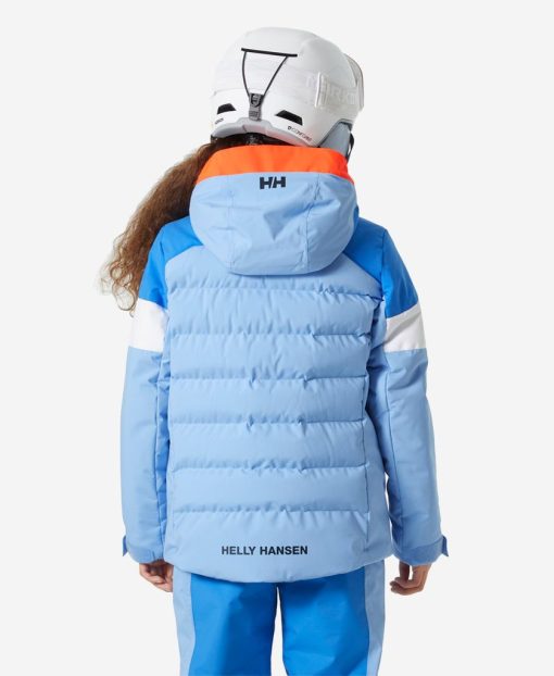 Kids & Jrs Helly Hansen Jr Diamond Jacket, Bright Blue 627 Bright Blue