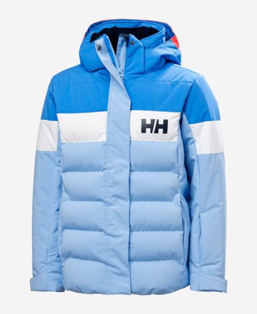 Kids & Jrs Helly Hansen Jr Diamond Jacket, Bright Blue 627 Bright Blue