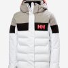 Kids & Jrs Helly Hansen Jr Diamond Jacket, White 002 White