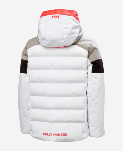 Kids & Jrs Helly Hansen Jr Diamond Jacket, White 002 White