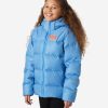 Kids & Jrs Helly Hansen Jr Isfjord Down Jacket 2.0, Bright Blue 627 Bright Blue