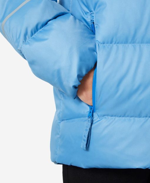 Kids & Jrs Helly Hansen Jr Isfjord Down Jacket 2.0, Bright Blue 627 Bright Blue