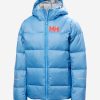 Kids & Jrs Helly Hansen Jr Isfjord Down Jacket 2.0, Bright Blue 627 Bright Blue