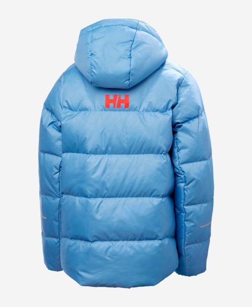 Kids & Jrs Helly Hansen Jr Isfjord Down Jacket 2.0, Bright Blue 627 Bright Blue