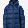 Kids & Jrs Helly Hansen Jr Isfjord Down Jacket 2.0, Ocean 584 Ocean