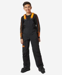 Kids & Jrs Helly Hansen Jr Summit Bib Pant, Black 990 Black