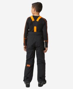 Kids & Jrs Helly Hansen Jr Summit Bib Pant, Black 990 Black