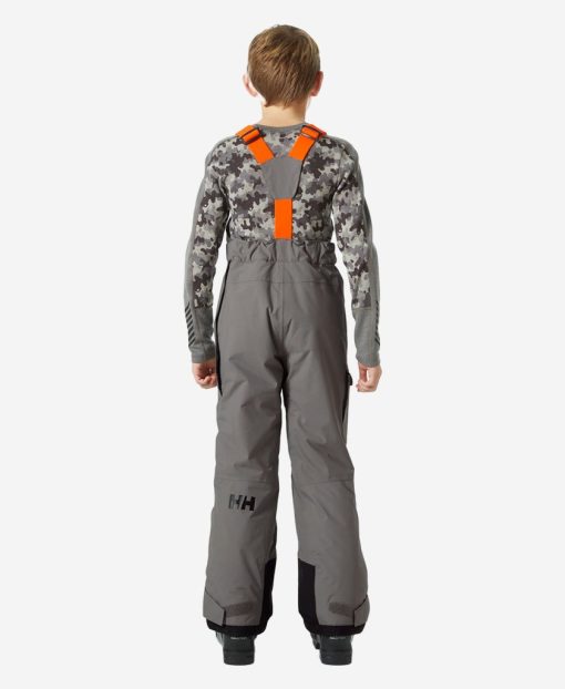 Kids & Jrs Helly Hansen Jr Summit Bib Pant, Concrete 876 Concrete