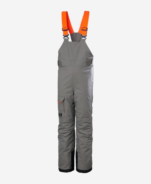 Kids & Jrs Helly Hansen Jr Summit Bib Pant, Concrete 876 Concrete