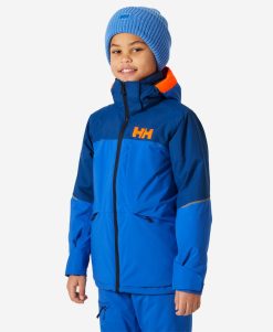 Kids & Jrs Helly Hansen Jr Summit Jacket, Cobalt 2.0 543 Cobalt 2.0