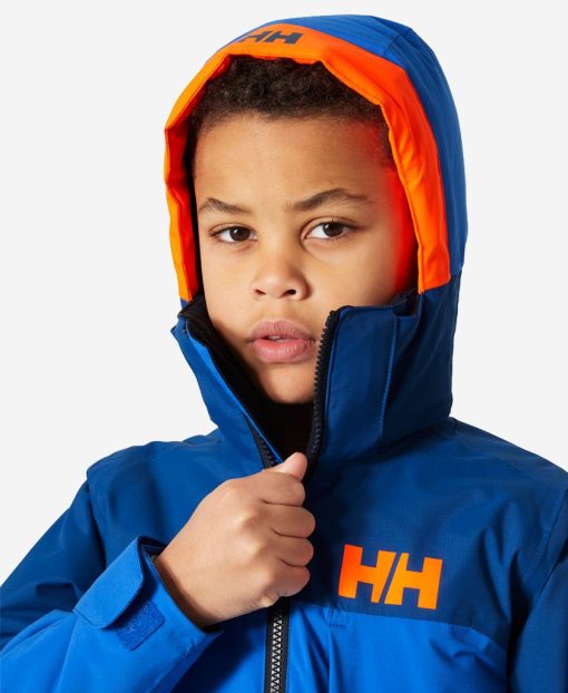 Kids & Jrs Helly Hansen Jr Summit Jacket, Cobalt 2.0 543 Cobalt 2.0