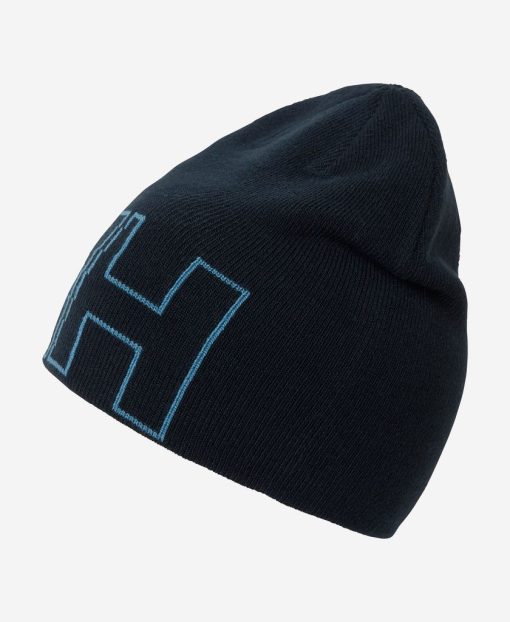 Kids & Jrs Helly Hansen K Outline Beanie, Navy 597 Navy