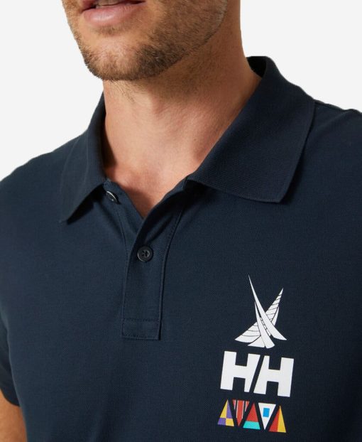 Polos | Men Helly Hansen Koster Polo, Navy 597 Navy