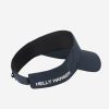 Hats | Women Helly Hansen Logo Visor, Navy 597 Navy