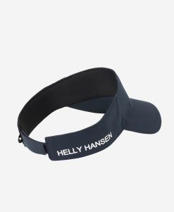 Hats | Women Helly Hansen Logo Visor, Navy 597 Navy