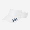 Hats | Women Helly Hansen Logo Visor, White 001 White