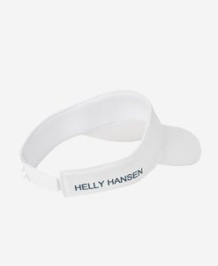 Hats | Women Helly Hansen Logo Visor, White 001 White