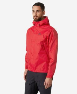 Rain Jackets | Men Helly Hansen Loke Jacket, Red 162 Red