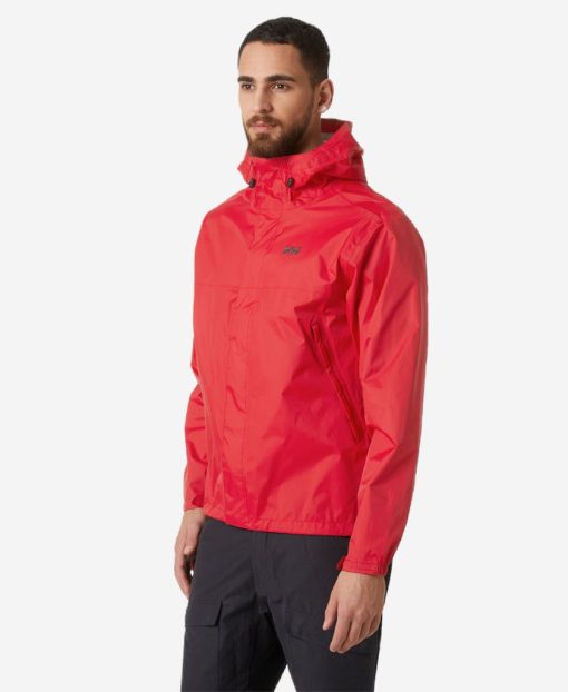 Rain Jackets | Men Helly Hansen Loke Jacket, Red 162 Red