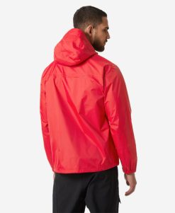 Rain Jackets | Men Helly Hansen Loke Jacket, Red 162 Red