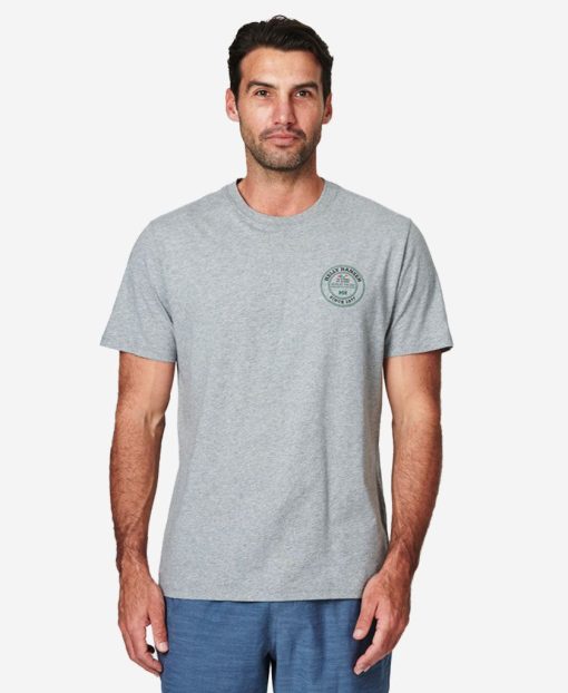 T-Shirts | Men Helly Hansen Maratime T-Shirt, Grey Melange 949 Grey Melange