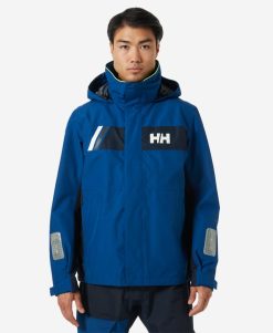 Sailing Jackets | Men Helly Hansen Newport Inshore Jacket, Deep Fjord 606 Deep Fjord