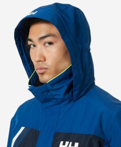 Sailing Jackets | Men Helly Hansen Newport Inshore Jacket, Deep Fjord 606 Deep Fjord