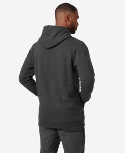 Fleece | Men Helly Hansen Nord Graphic Pull Over Hoodie, 981 Ebony