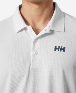 Polos | Men Helly Hansen Ocean Quick-Dry Polo, 002 White